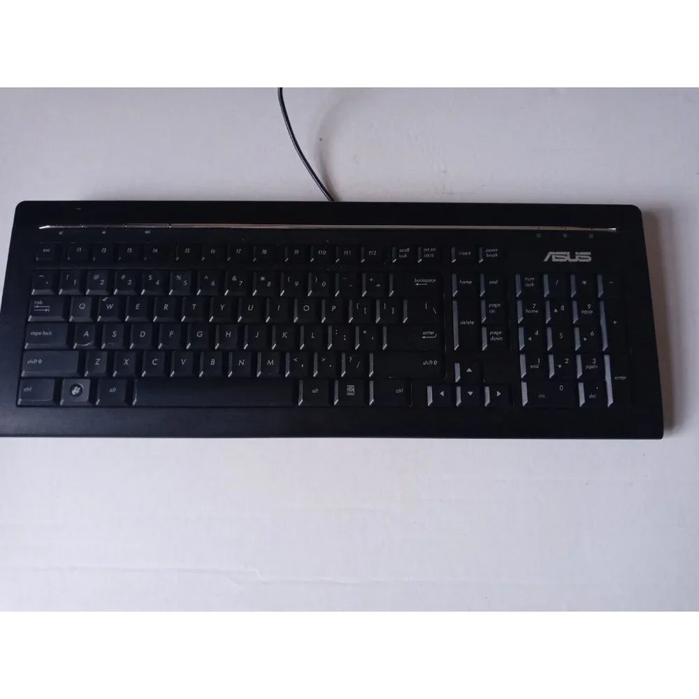 ASUS Keyboard Model # KB73211 Desktop USB Wired Black